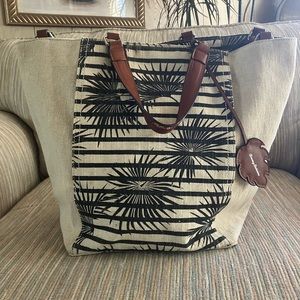 Tommy Bahama Reef Convertible Tote Bag Palm Leaves Works good as a carryon.